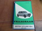 Vraagbaak Mini 850,  Mini 1000, Mini 1100, Mini 1275 GT af70, Ophalen of Verzenden
