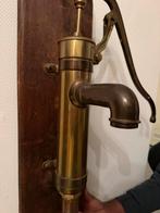 Antieke koperen wandpomp – merk “UNIE”, Antiek en Kunst, Antiek | Koper en Brons, Ophalen, Koper