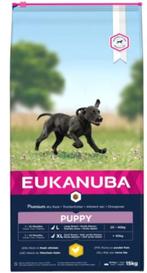 Eukanuba Large breed puppy - kip - 15 kg, Hond, Ophalen
