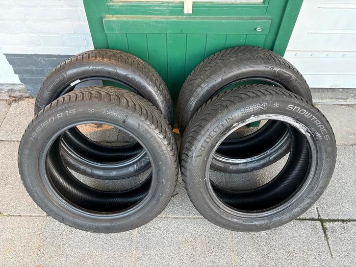 Winterbanden 195/50 R15, Auto diversen, Overige Auto diversen, Ophalen of Verzenden