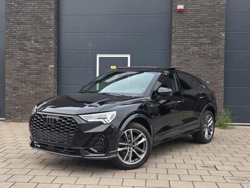 Audi Q3 Sportback 45e Tfsi 2023 245PK Zwart S-Line Pano LED, Auto diversen, Schadeauto's, Automaat, Hybride Elektrisch/Benzine