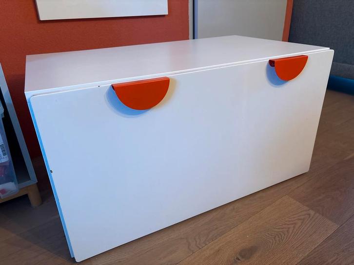 IKEA Småstad Speelgoedkist, Kinderen en Baby's, Kinderkamer | Commodes en Kasten, Gebruikt, Kast, Minder dan 90 cm, Minder dan 75 cm