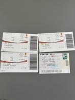 4 Ajax Europa League Tickets | Origineel Verzamelitem, Ophalen of Verzenden, Zo goed als nieuw, Ajax
