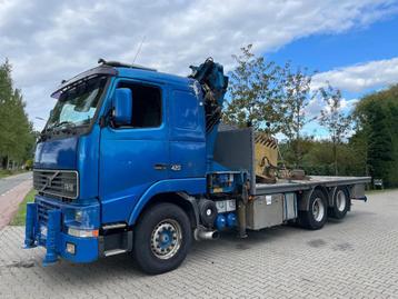 Volvo FH 16 FH16 420 with HMF 2820 crane with jib and front  beschikbaar voor biedingen