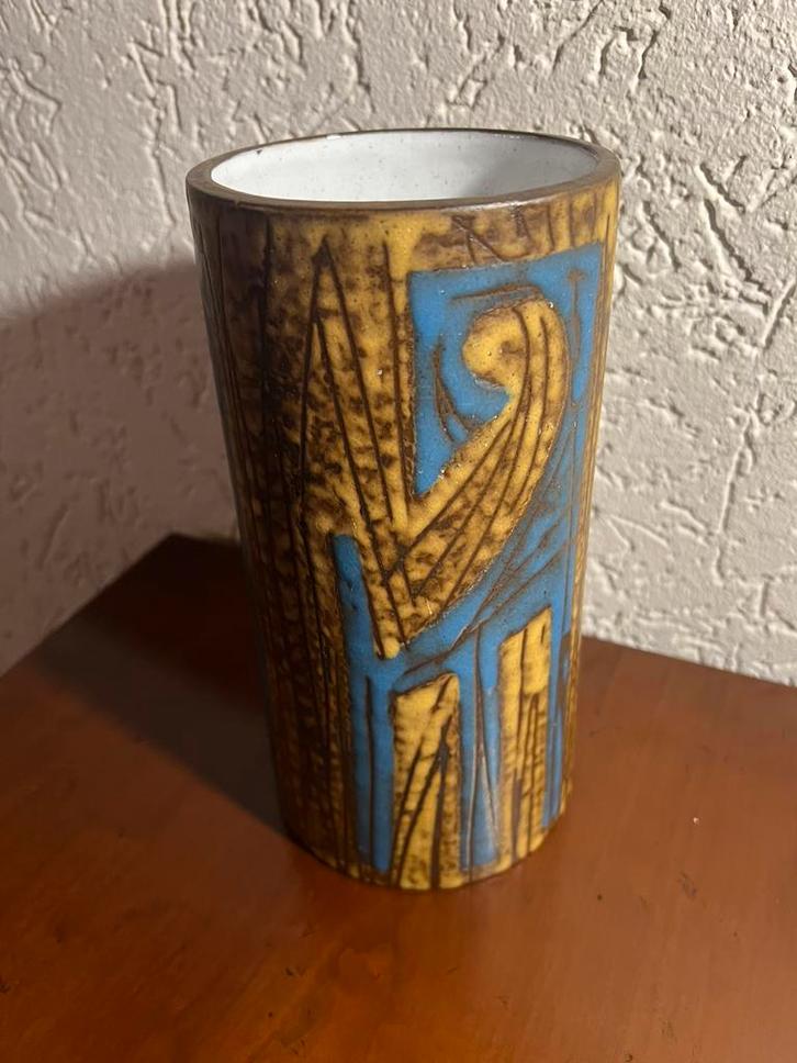 Vroege vintage unica vaas Cor unum, Antiek en Kunst, Antiek | Vazen, Ophalen of Verzenden