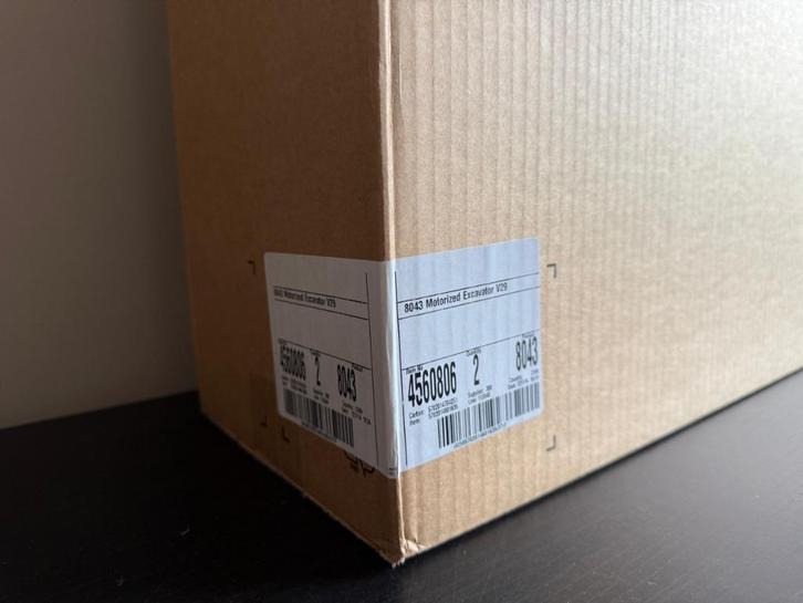 2x LEGO Technic Graafmachine met Motor - 8043, Kinderen en Baby's, Speelgoed | Duplo en Lego, Nieuw, Lego, Complete set, Ophalen