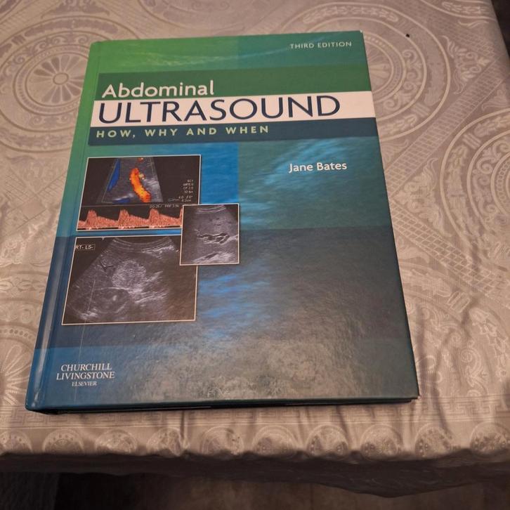 Boek: Abdominal Ultrasound - Jane Bates, Boeken, Studieboeken en Cursussen, Ophalen of Verzenden