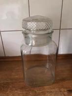 Oude glazen stopfles, Ophalen of Verzenden