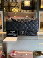 Chanel Classic Double Flap Bag Medium Caviar, Sieraden, Tassen en Uiterlijk, Tassen | Damestassen, Ophalen, Gebruikt, Zwart, Schoudertasje