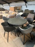 Tuinset ronde tafel + 5 stoelen eventueel meer stoele, Tuin en Terras, Ophalen of Verzenden, Nieuw