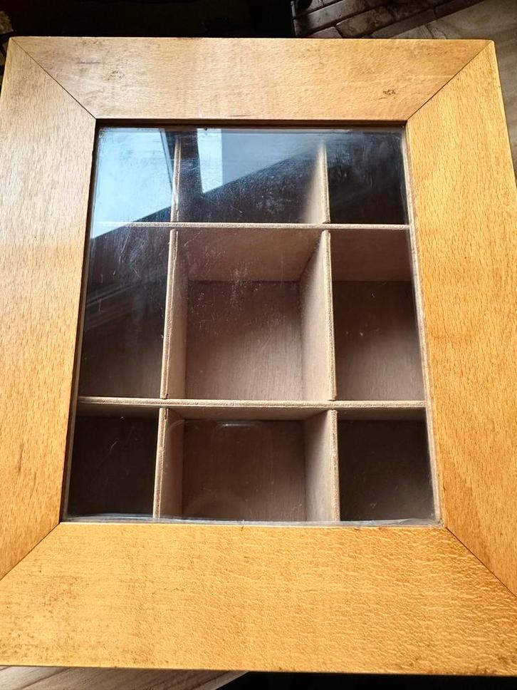 Jan des Bouvrie Theedoos Pickwick, Huis en Inrichting, Woonaccessoires | Kisten, Gebruikt, Minder dan 50 cm, Minder dan 50 cm