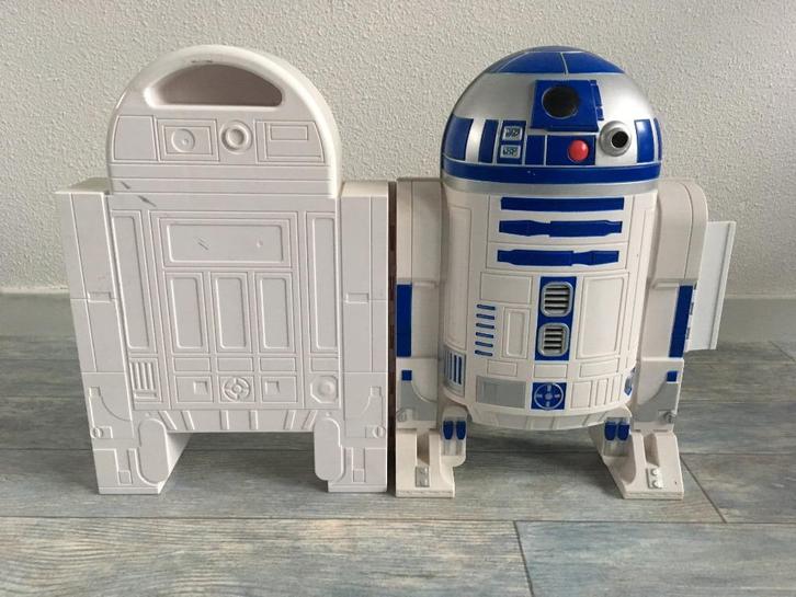 R2-D2 carryall playset en carrycase met droid, Verzamelen, Star Wars, Zo goed als nieuw, Actiefiguurtje, Verzenden