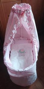 Poppenwiegje Smeedijzer met  Broderie Hemeltje, Kinderen en Baby's, Speelgoed | Poppen, Ophalen, Zo goed als nieuw, Overige typen