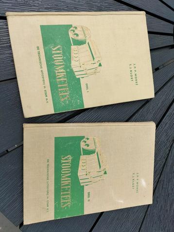 Boeken "stoomketels" van Kloet en Morré 1964 beschikbaar voor biedingen