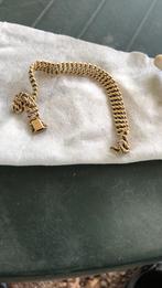 Mooie 14k 585 armband, Ophalen of Verzenden, Zo goed als nieuw, Goud, Goud