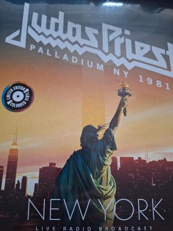 Judas Priest: Palladium N.Y. 1981   2 lp gekleurd vinyl beschikbaar voor biedingen