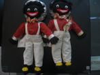 Zwarte Piet 2x  stof popjes 37 cm, Diversen, Sinterklaas, Ophalen of Verzenden, Gebruikt