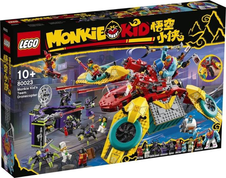 Lego 80023 Monkie Kid's team dronecopter NIEUW in Doos, Kinderen en Baby's, Speelgoed | Duplo en Lego, Nieuw, Lego, Complete set