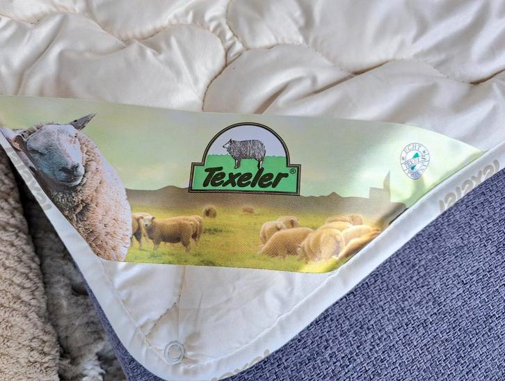 Nieuw Texeler 100% wollen dekbed 200 x 200 cm., Huis en Inrichting, Slaapkamer | Beddengoed, Nieuw, Deken of Dekbed, Tweepersoons