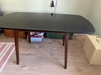 Eettafel uitschuifbaar 1970, Huis en Inrichting, Tafels | Eettafels, Ophalen, Gebruikt, 100 tot 150 cm, Vijf personen of meer