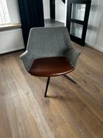 Fauteuil merk Zuiver, Huis en Inrichting, Fauteuils, Ophalen, Gebruikt, Leer, 50 tot 75 cm