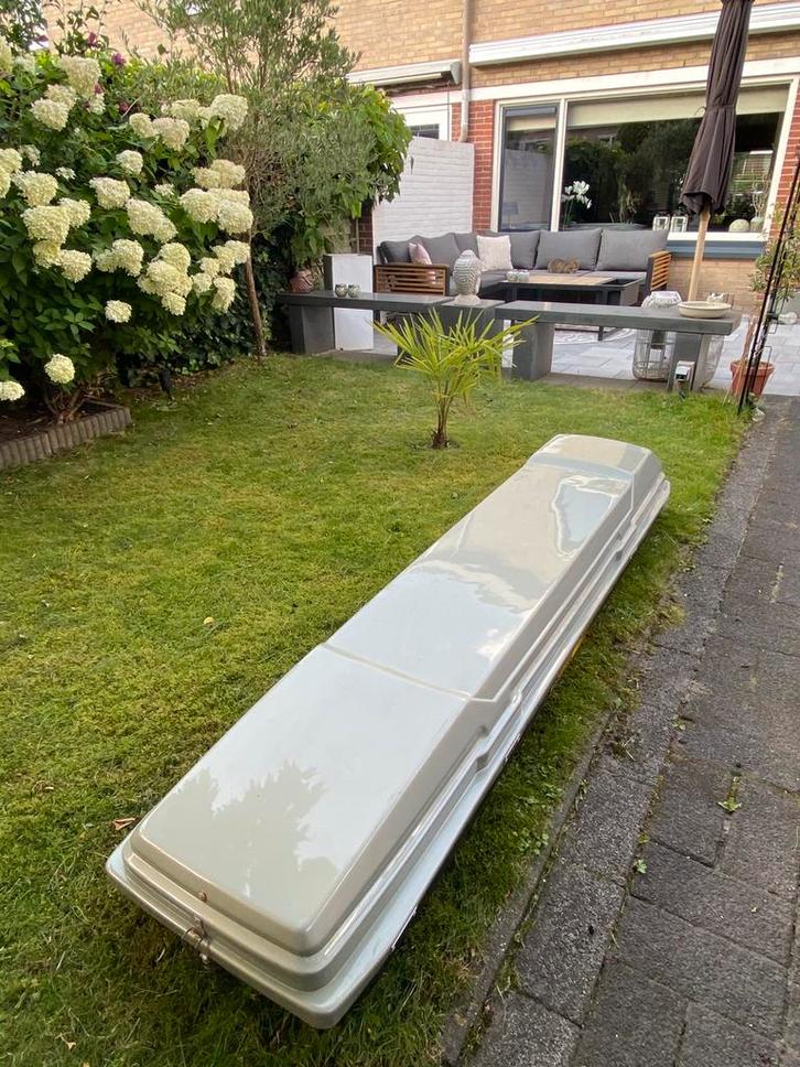 Verstelbare Dakkoffer Cortina Eurobag - 50 cm bij 220 cm, Auto diversen, Dakkoffers, Gebruikt, Ophalen