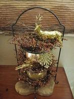 Zeer mooi gedecoreerde etagaire 55cm hoog., Diversen, Kerst, Ophalen, Zo goed als nieuw