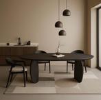 Luxe ovale tafel massief eiken – maatwerk van topniveau!, Info@inrichtingopmaat.nl, Eikenhout, Ophalen of Verzenden, Vijf personen of meer