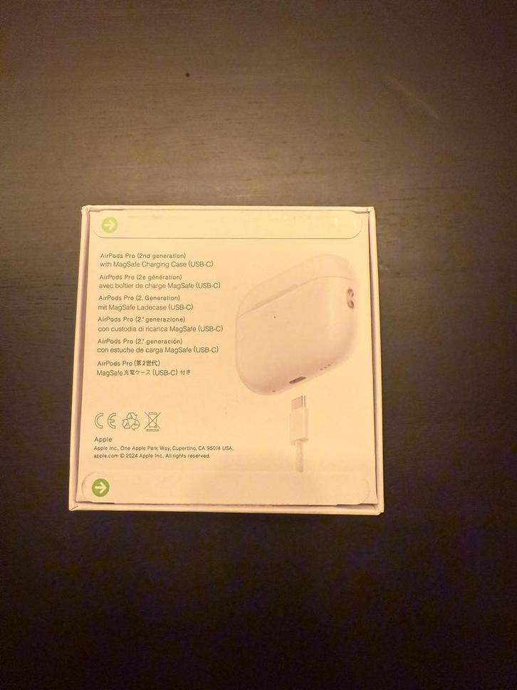 Apple AirPods Pro (2e generatie), Audio, Tv en Foto, Koptelefoons, Nieuw, Over oor (circumaural), Draadloos, Ophalen of Verzenden