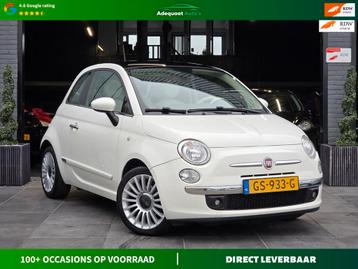 Fiat 500 0.9 TwinAir Turbo Lounge|APK|NAP|Airco|Aux|E. Ramen beschikbaar voor biedingen