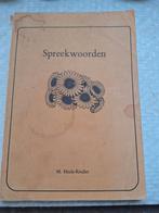 Oud Boekje spreekwoorden, Ophalen