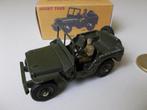 1958 Dinky Toys 80B (816) HOTCHKISS WILLY'S JEEP + SOLDIER!, Hobby en Vrije tijd, Modelauto's | 1:43, Ophalen of Verzenden, Zo goed als nieuw