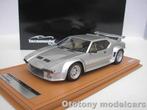 De Tomaso Pantera GT5 1982 Zilver 1/18 Tecnomodel, Hobby en Vrije tijd, Modelauto's | 1:18, Ophalen of Verzenden, Nieuw, Auto