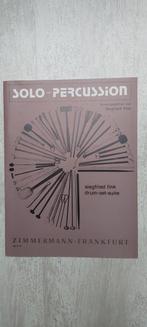 Solo für Percussion Siegfried Fink drumset suite, Overige genres, Drums of Percussie, Nieuw, Ophalen of Verzenden