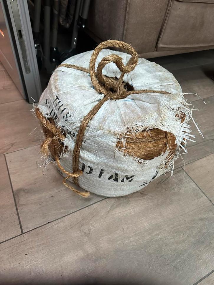 Grote rol touw, Tuin en Terras, Tuinstekers, Gebruikt, Ophalen