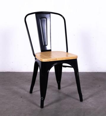 Horecastoel Tolix Bistro zwart (16 stuks) beschikbaar voor biedingen