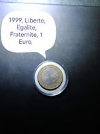 1 Euro Frankrijk 1999 - Liberté, Egalité, Fraternité, Postzegels en Munten, Munten | Europa | Euromunten, Ophalen of Verzenden