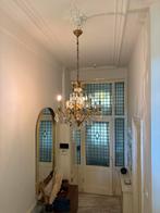 Elegante Kroonluchter met Kristallen, Ophalen, Gebruikt, Glas, Klassiek