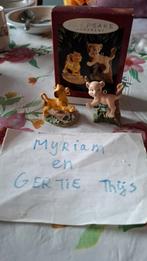 Disney Lion King Simba en Nala hallmark ornament, Ophalen of Verzenden, Leeuwenkoning of Jungle Boek, Zo goed als nieuw, Beeldje of Figuurtje