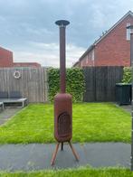 Terrashaard met afneembare schoorsteen, Tuin en Terras, Ophalen, Zo goed als nieuw