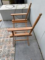 Regisseursstoelen 2 stuks, Tuin en Terras, Ophalen, Zo goed als nieuw