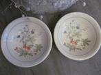 2 Biltons England Dessert Schalen Veld Bloemen Decor, Huis en Inrichting, Keramiek, Ophalen of Verzenden, Overige stijlen, Schaal of Schalen