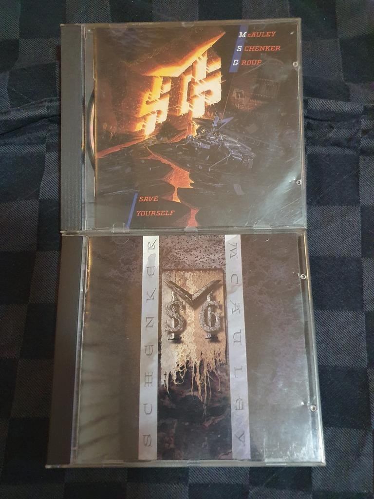 Mcauley schenker group 2 cd's voor 7 euro partij collectie, Verzenden, Gebruikt