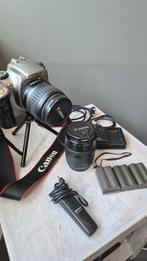 Canon EOS 300D met veel toebehoren, Audio, Tv en Foto, Fotocamera's Digitaal, Ophalen, Zo goed als nieuw, Canon, Geen optische zoom
