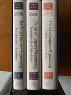 Te koop: Knuth drie delen: the art of computer programming, Boeken, Informatica en Computer, Nieuw, Programmeertaal of Theorie