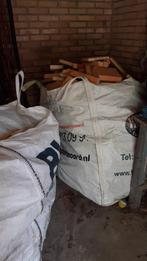 Big bag hout, Tuin en Terras, Haardhout, Minder dan 3 m³, Blokken, Ophalen, Overige houtsoorten