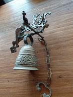 Antieke koperen wandbel/kloosterbel, Antiek en Kunst, Ophalen, Koper