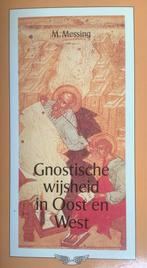 Gnostische wijsheid in oost en west - Marcel Messing, Boeken, Esoterie en Spiritualiteit, Ophalen of Verzenden, Zo goed als nieuw