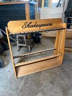 Shakespeare Houten Hengelrek - Vintage Visaccessoire Rekje h, Watersport en Boten, Hengelsport | Algemeen, Ophalen