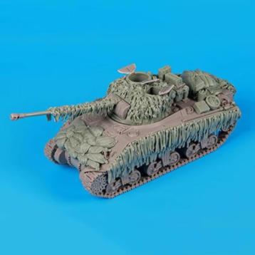 H-74,RESIN STOWAGE SET 1-35,British Sherman Firefly hessian  beschikbaar voor biedingen